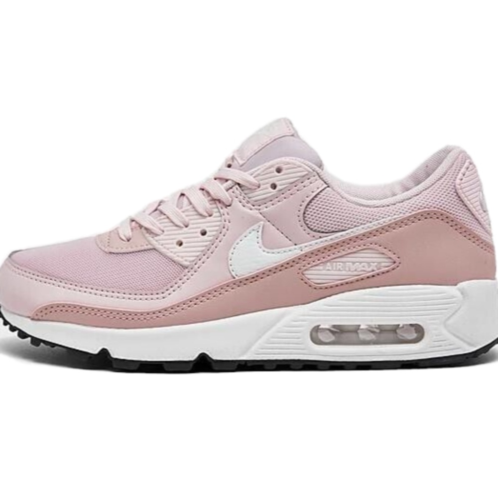 Nike Women's AirMax 90 Blush Pink & White sneaker size 7